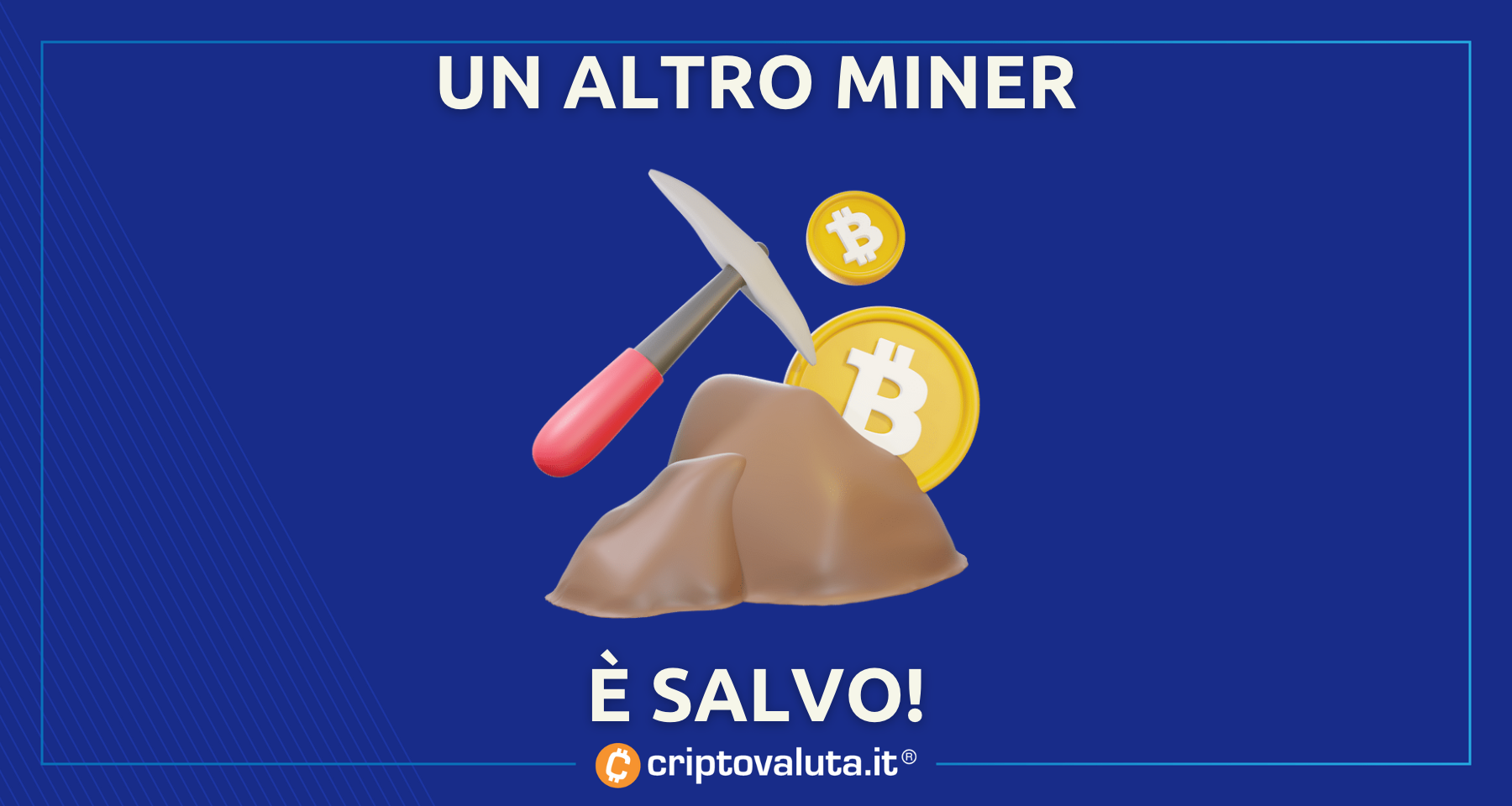 Un altro miner Bitcoin è salvo | Accordo da 23 milioni con i debitori