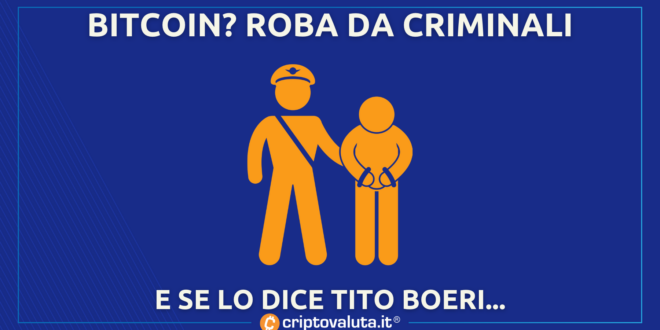 CRIMINALI BITCOIN TITO BOERI