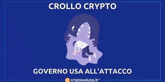 Crollo Crypto - governo USA attacca