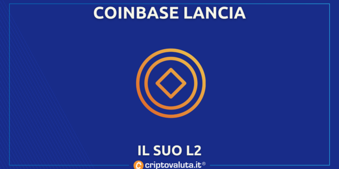 Coinbase lancia L2