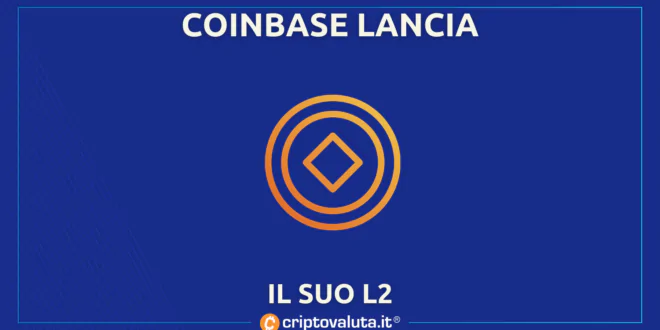 Coinbase lancia L2