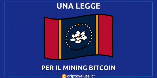 MINING BITCOIN: nuova legge in mississippi