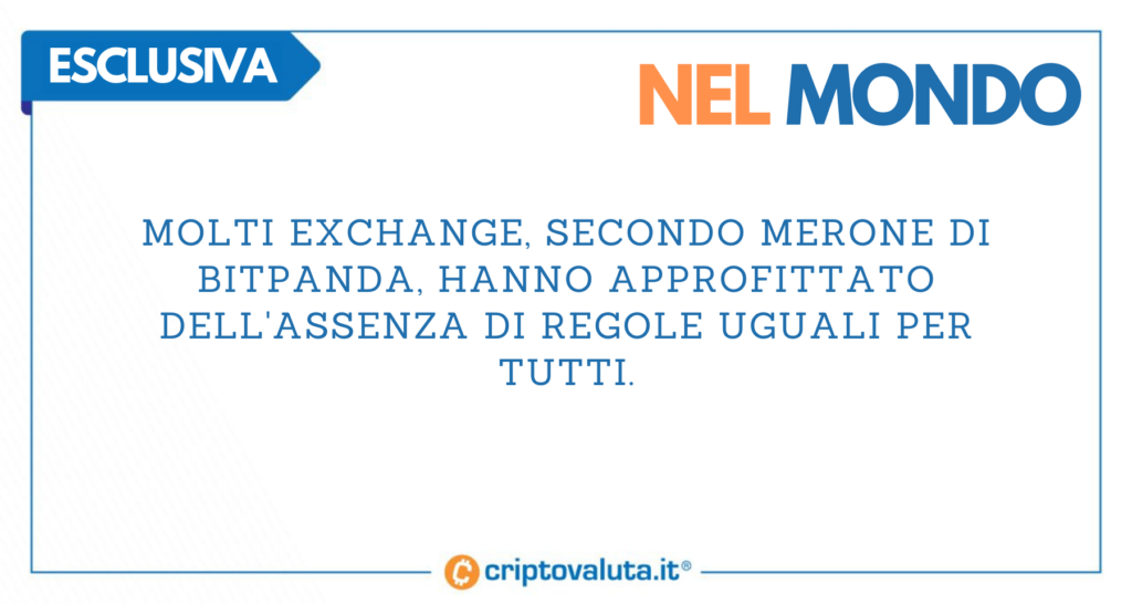 Merone mondo exchange