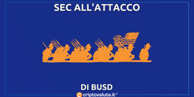 SEC ATTACCO BUSD BINANCE