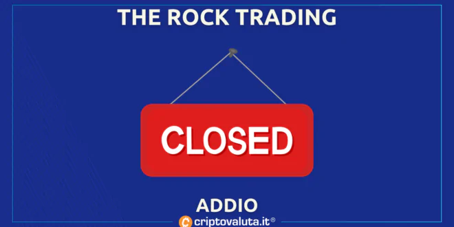 Chiusura per The Rock Trading