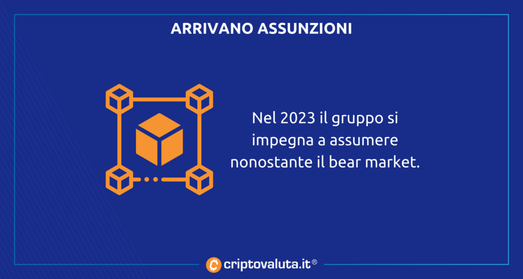 GS assunzioni crypto