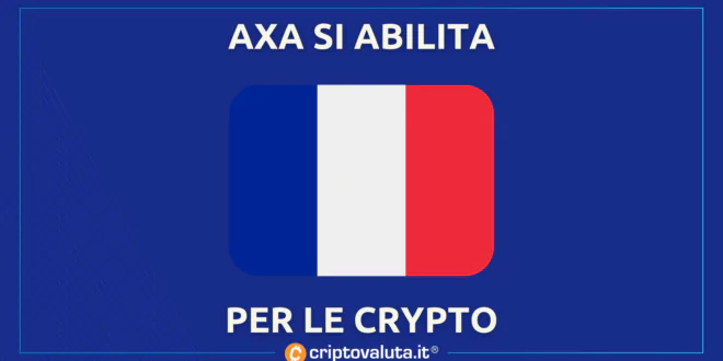 Francia AXA crypto licenza