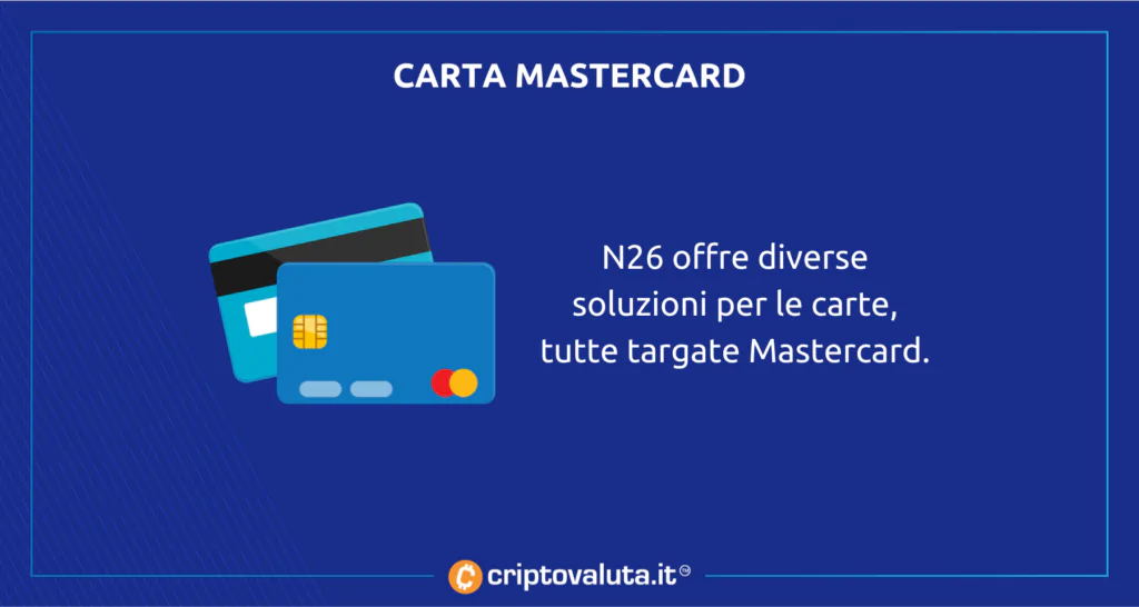 N26 carta mastercard