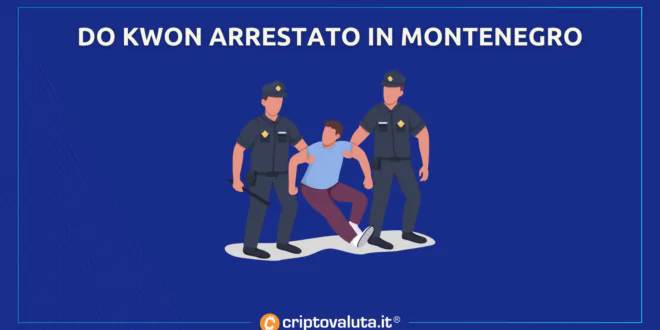 DO KWON ARRESTATO IN MONTENEGRO