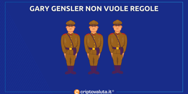 GARY GENSLER NO REGOLE CRYPTO