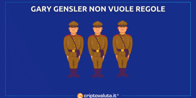 GARY GENSLER NO REGOLE CRYPTO