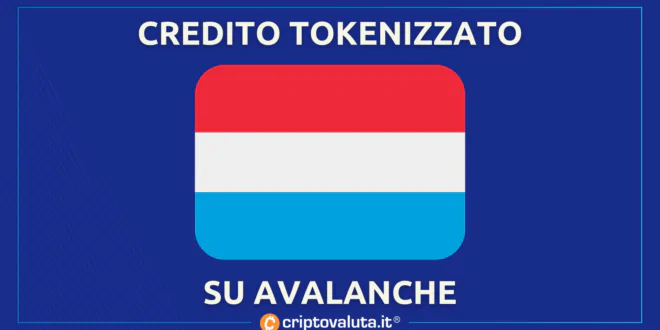 AVAX tokenizzazione credito