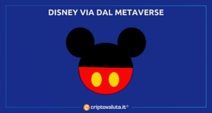 DISNEY METAVERSE ADDIO