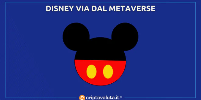 DISNEY METAVERSE ADDIO