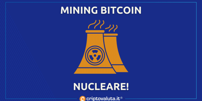 Mining bitcoin si parte con il nucleare