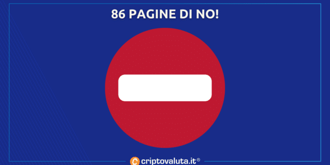 86 pagine fed custodia