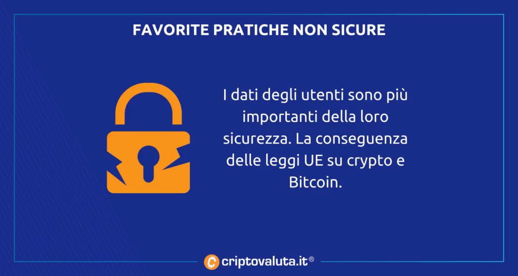 Follia normativa analisi UE CRYPTO