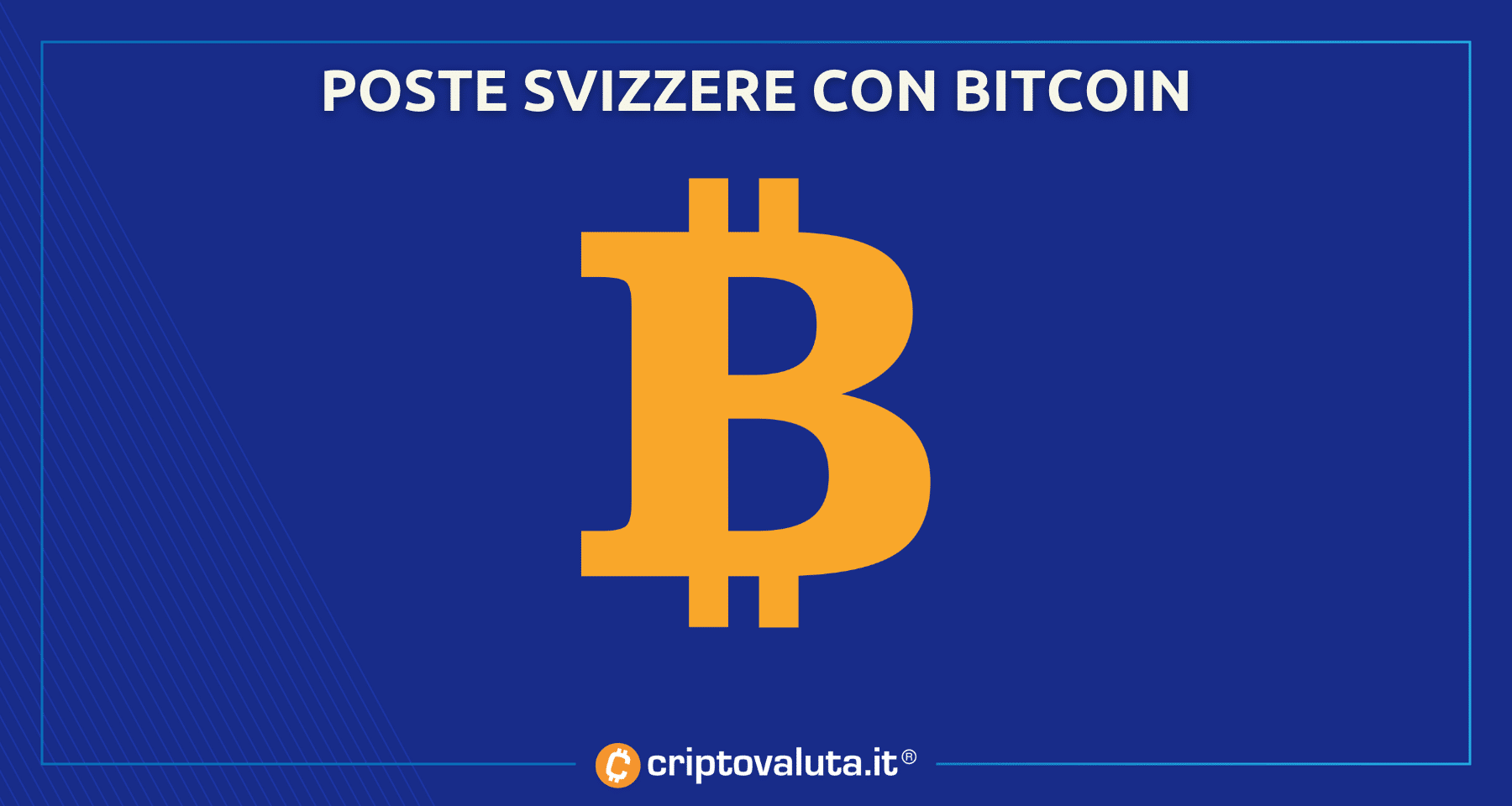 Bitcoin e Ethereum alle Poste Svizzere | PostFinance con Sygnum!