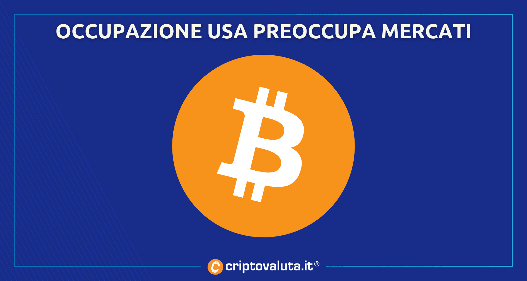Bitcoin e crypto soffrono occupazione USA | La verità mercoledì
