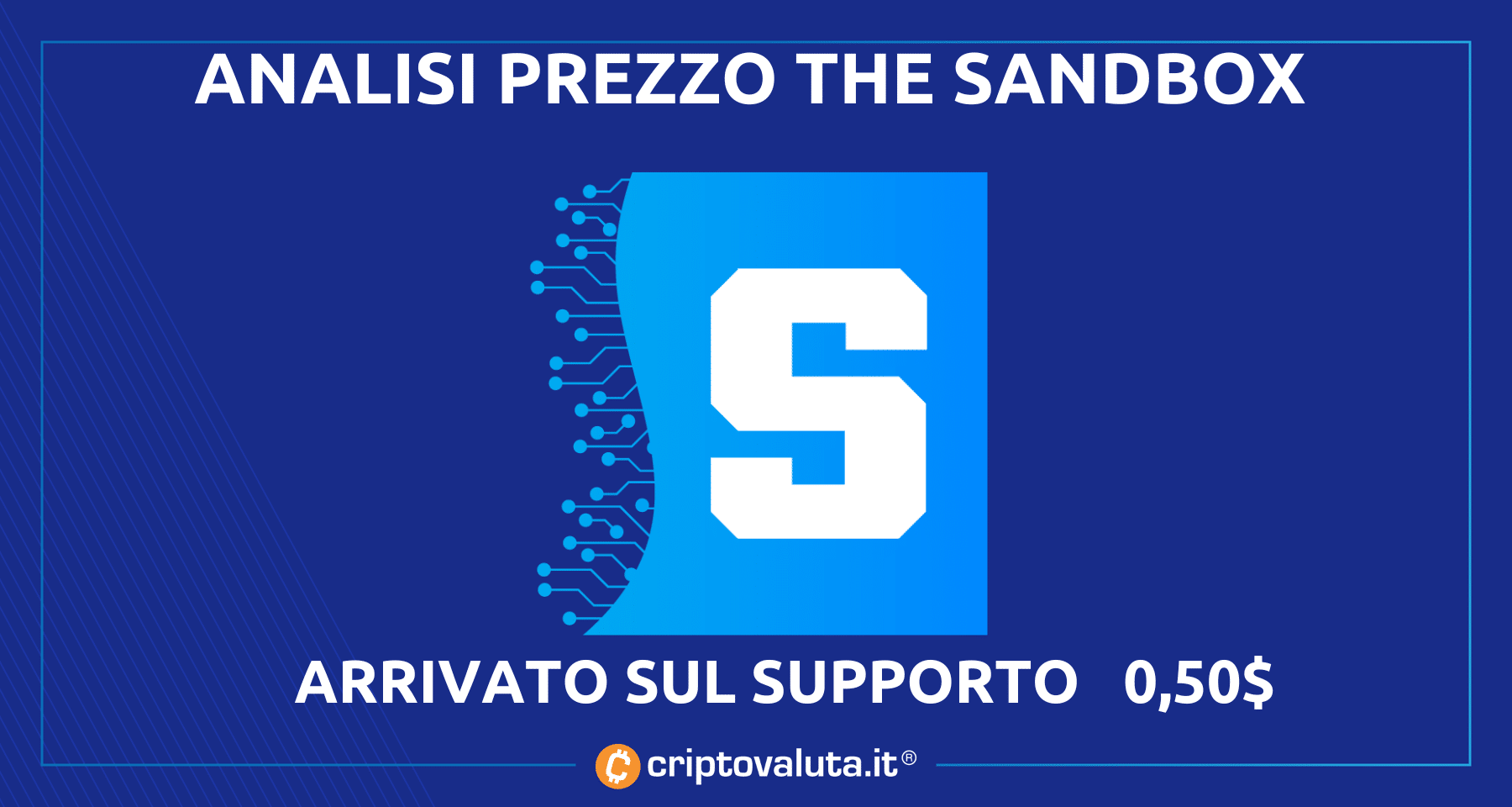 The Sandbox: il CROLLO di SAND è arrivato fino al supporto | che succede  ora?