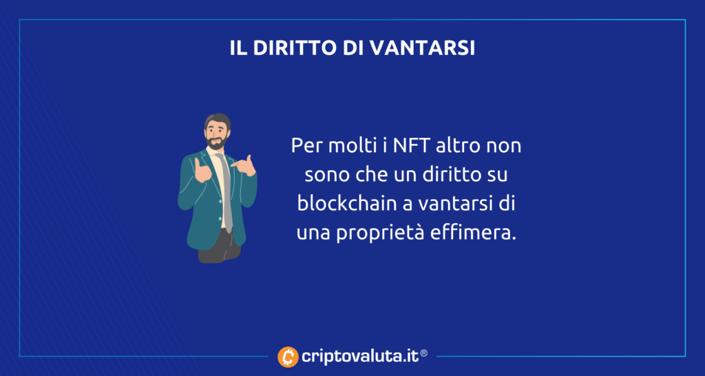 NFT bragging