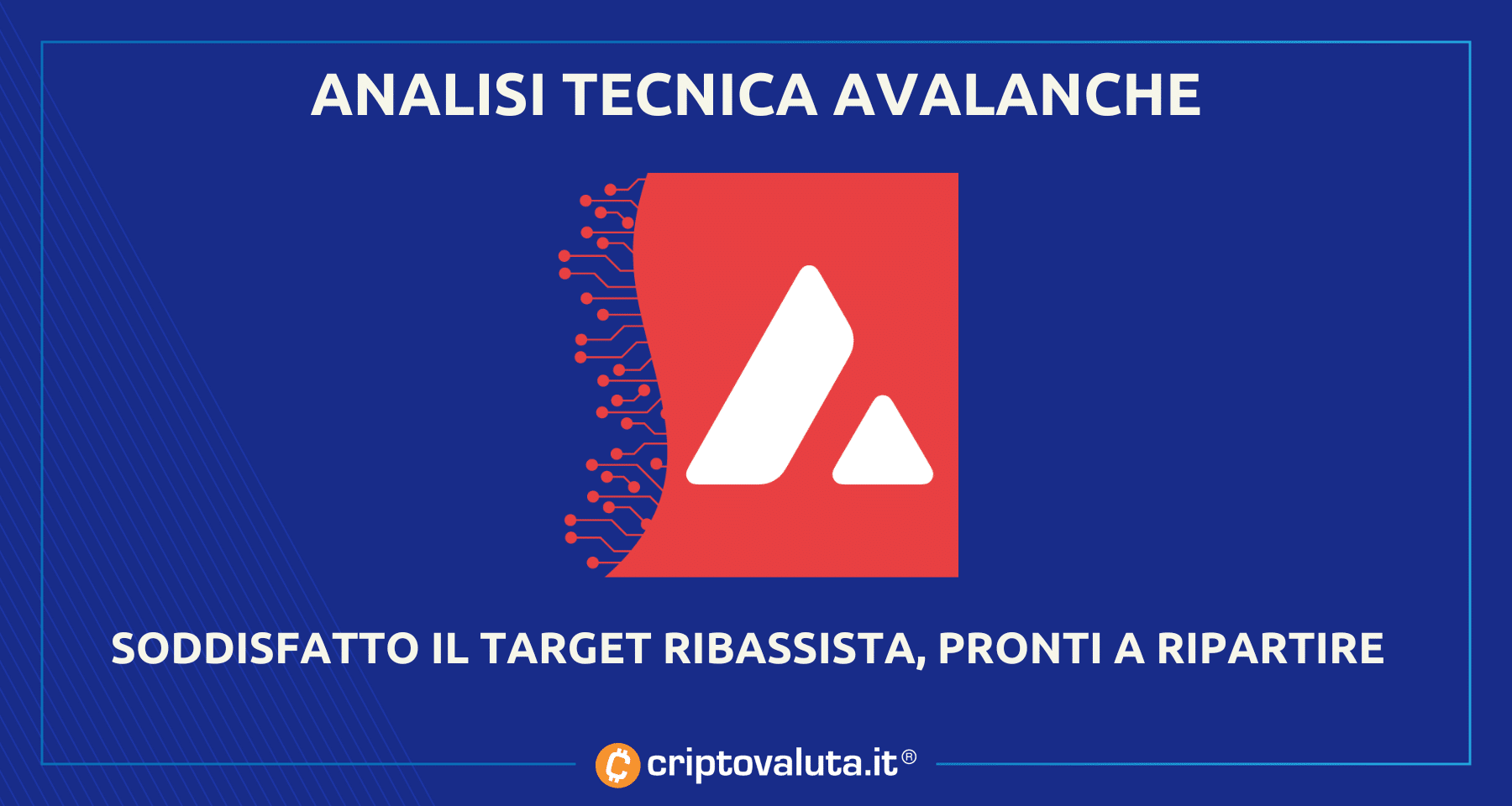 Analisi Avalanche | Target ribassista, si riparte UP con AVAX!