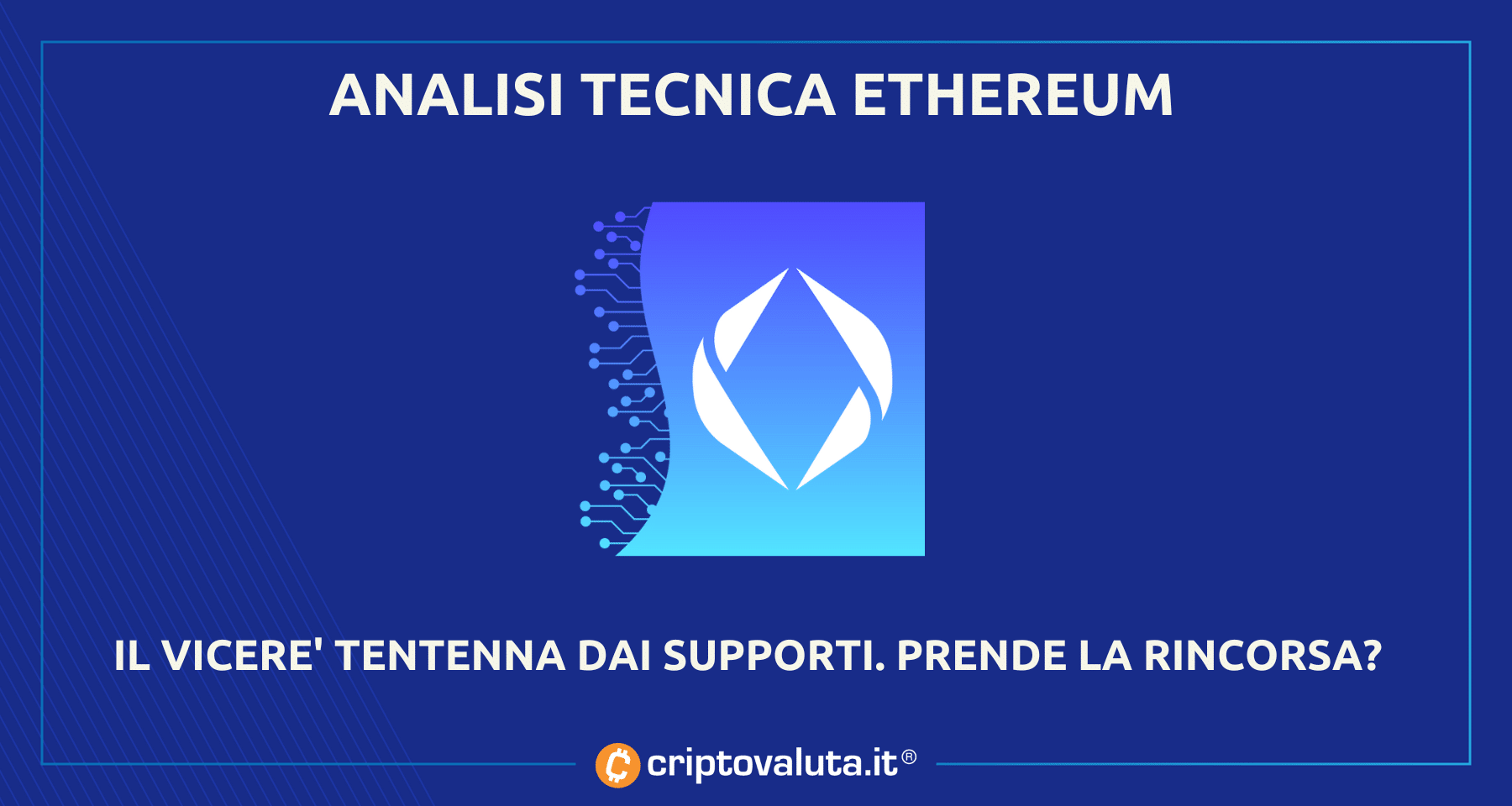 Ethereum: prezzo pronto a ripartire? | Nuovo Target ETH a 2500$