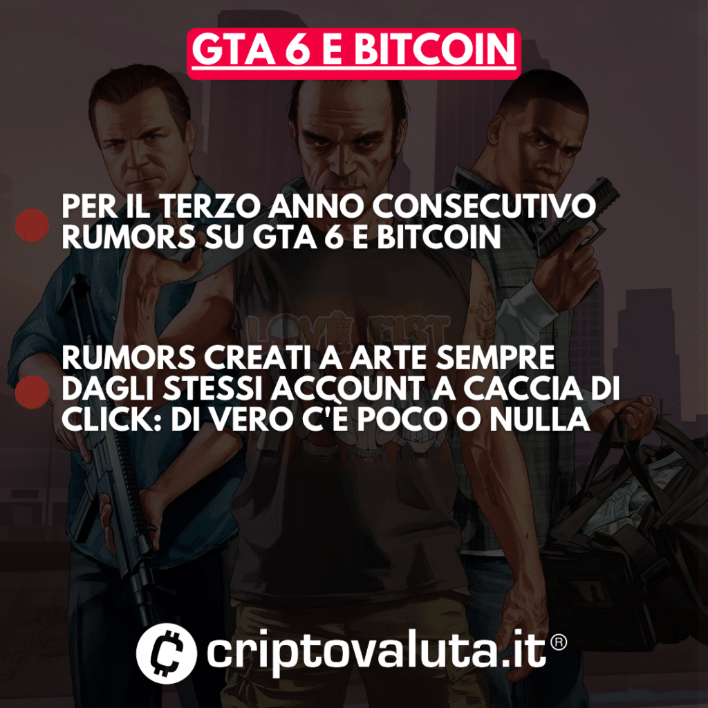 Rumores sobre GTA y BITCOIN