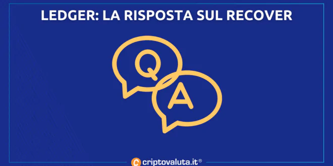Ledger recover analisi