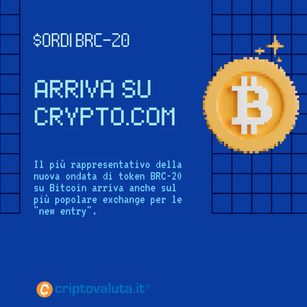 Ordi Crypto.com cosa succede