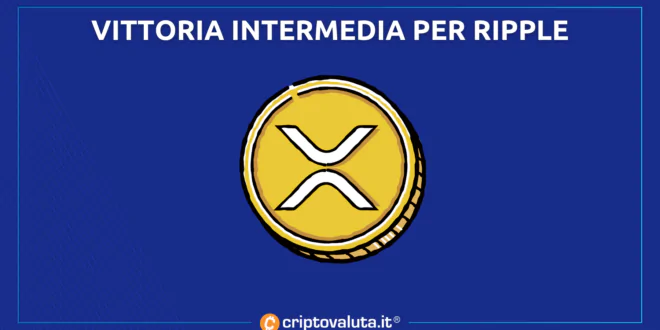 Vittoria intermedia Ripple XRP