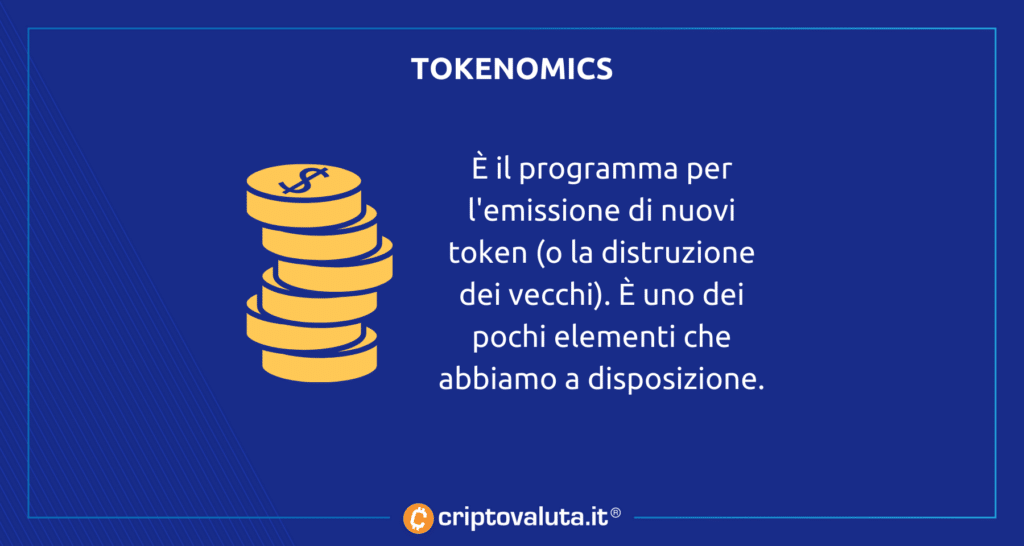 Tokenomics aspetto importante