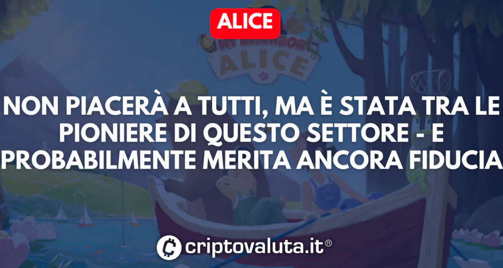Scheda crypto alice gaming