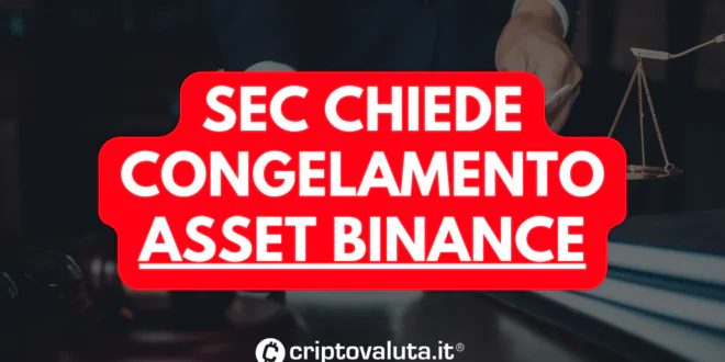 SEC CHIEDE CONGELAMENTO