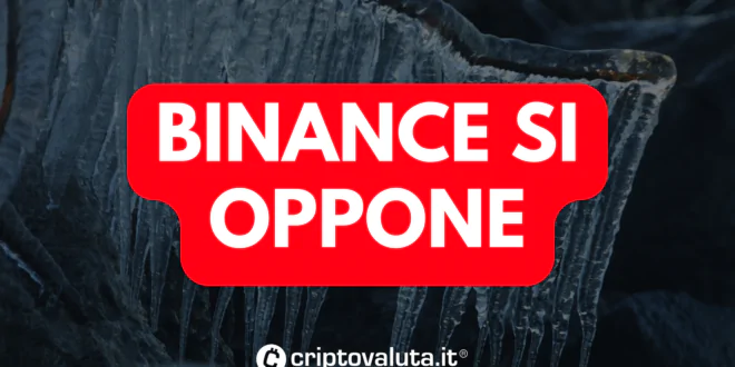 OPPOSIZIONE BINANCE