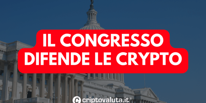 Congresso difende crypto