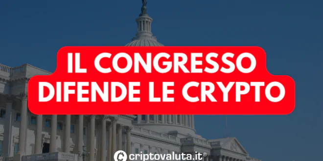 Congresso difende crypto