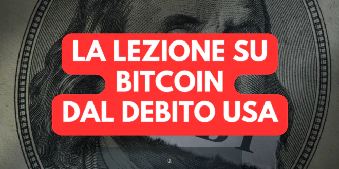 LEZIONE BITCOIN DEBITO USA