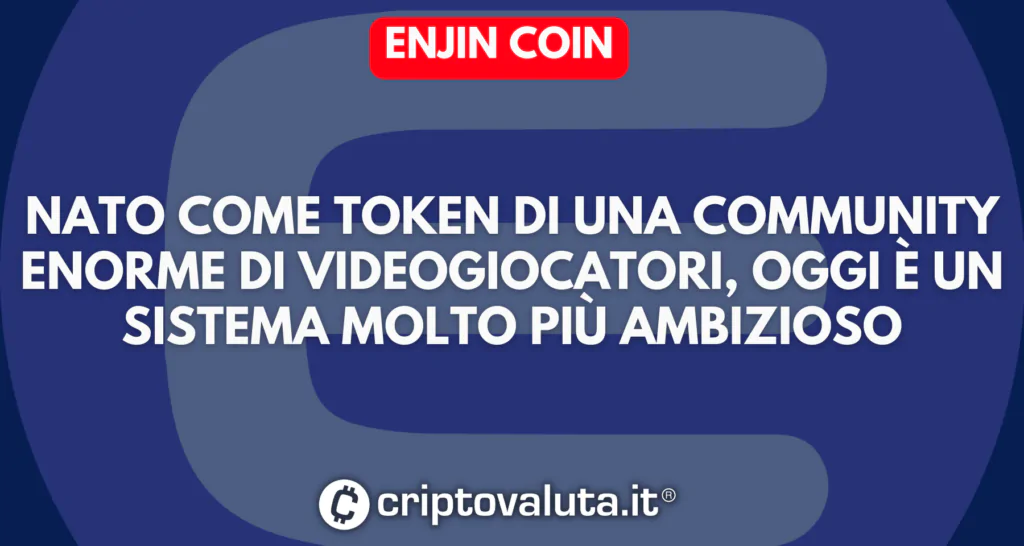 Scheda Enjin Coin analisi
