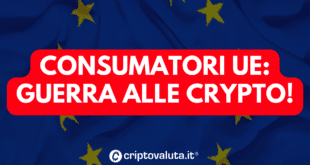 Consumatori UE guerra crypto