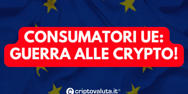 Consumatori UE guerra crypto