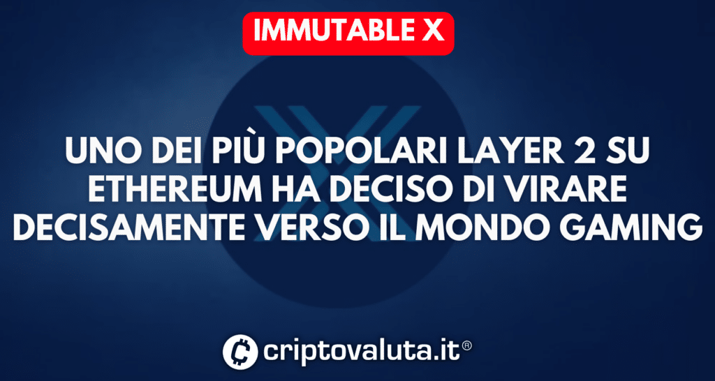 La nostra scheda riassuntiva su Immutable X
