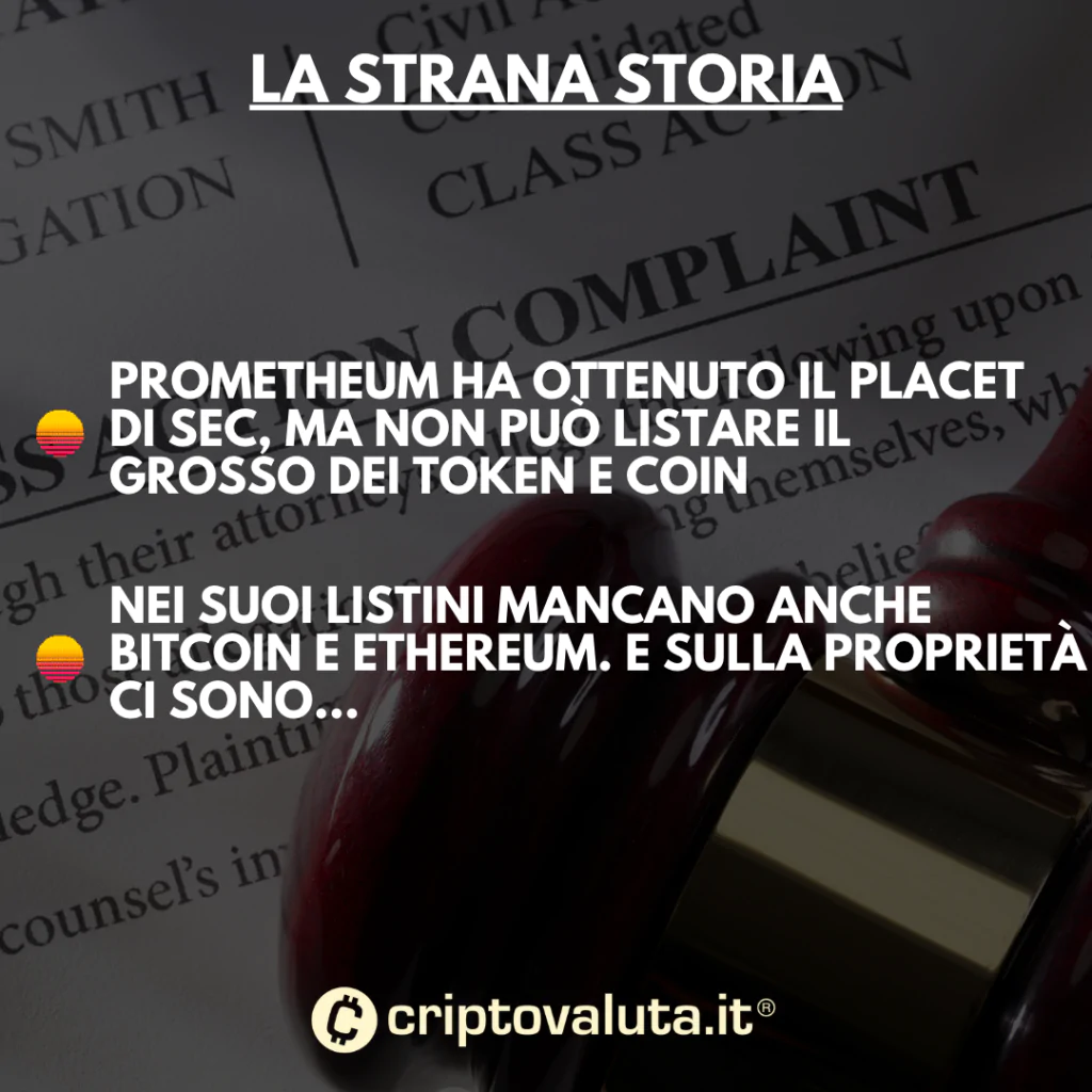 Strano exchange SEC
