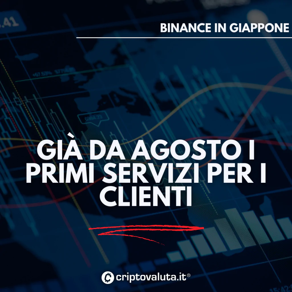 Servizi binance Giappone