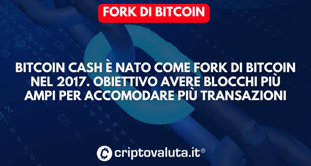 Bitcoin Cash - fork di Bitcoin