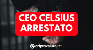CEO CELSIUS ARRESTATO