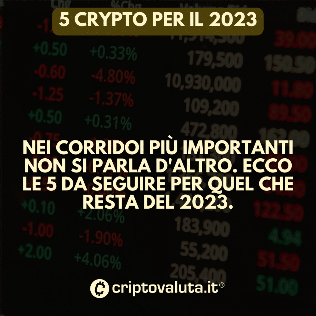5 crypto da seguire