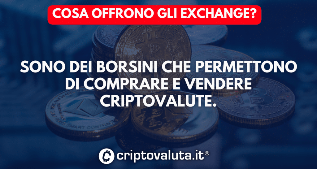 Cosa sono exchange crypto