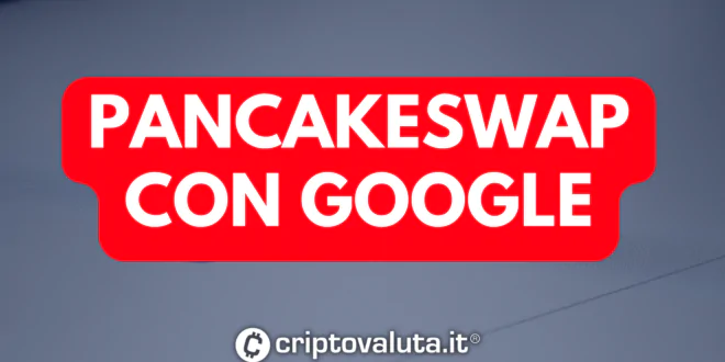 PANCAKESWAP GOOGLE