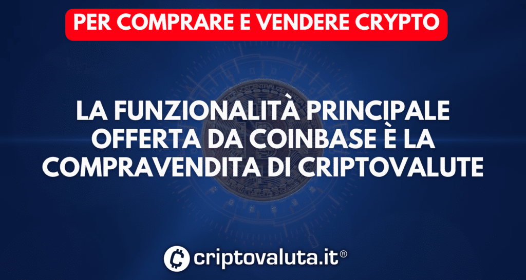 Coinbase compravendita crypto